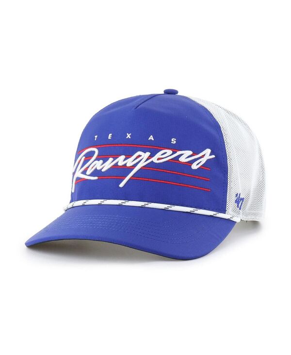 47 ブランド メンズ アクセサリー 帽子 メッシュ ダウン '47 Brand Men's Royal Texas Rangers Brrr Downburs...