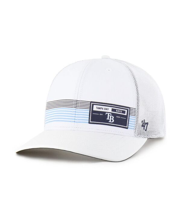 47 ֥  ꡼ ˹ '47 Brand Men's White Tampa Bay Rays Rangefinder Brrr Truc...