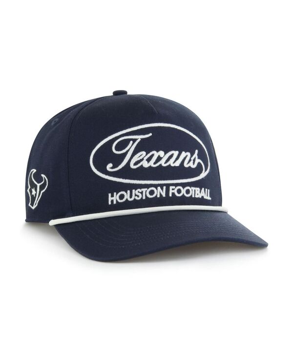 47 ブランド メンズ アクセサリー 帽子 '47 Brand Men's Navy Houston Texans Foundational Hitch Adj...