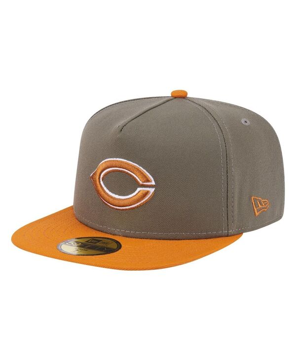 ˥塼  ꡼ ˹ New Era Men's Olive/Orange Cincinnati Reds Two-Tone Color Pa...