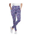 【送料無料】 ウーマン ウィズイン レディース レギンス ボトムス Plus Size Tall Stretch Cotton Printed Pocket L...