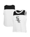 【送料無料】 47ブランド レディース タンクトップ トップス Women's White Chicago White Sox Premier Zoey Waist Length Tank Top White