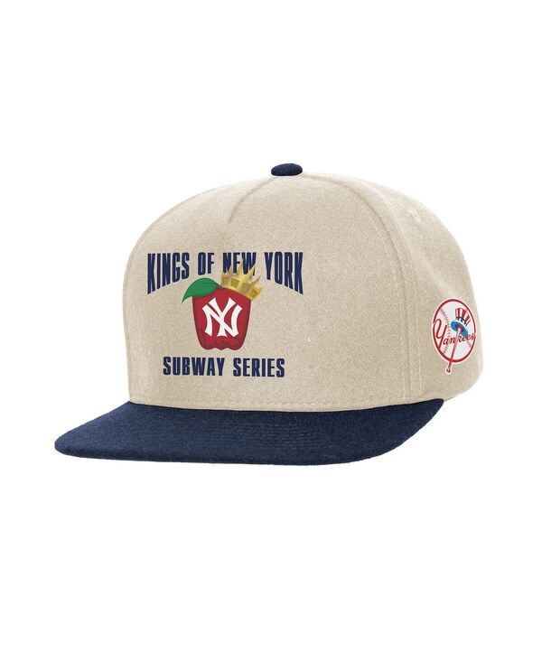 ߥå&ͥ  ꡼ ˹ Mitchell & Ness Men's Cream New York Yankees Subway Serie...