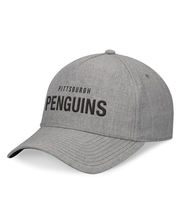 եʥƥ  ꡼ ˹ 쥶 Fanatics Men's Heather Gray Pittsburgh Penguins Elemen...