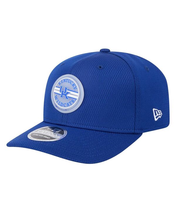 ニューエラ メンズ アクセサリー 帽子 New Era Men's Royal Kentucky Wildcats Patched 9SEVENTY Stret...