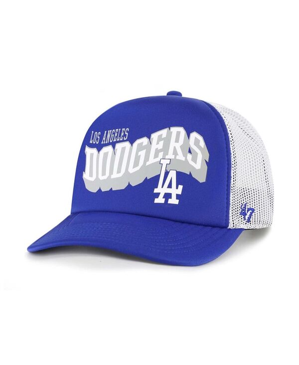 47 ブランド メンズ アクセサリー 帽子 '47 Brand Men's Royal Los Angeles Dodgers Meander Foam Tru...