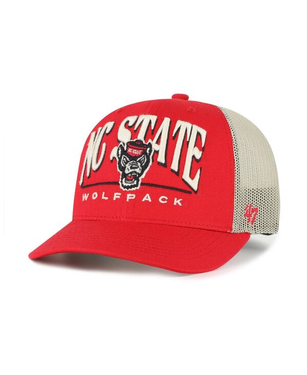 47 ֥  ꡼ ˹ '47 Brand Men's Red NC State Wolfpack Arid Adjustable Truc...