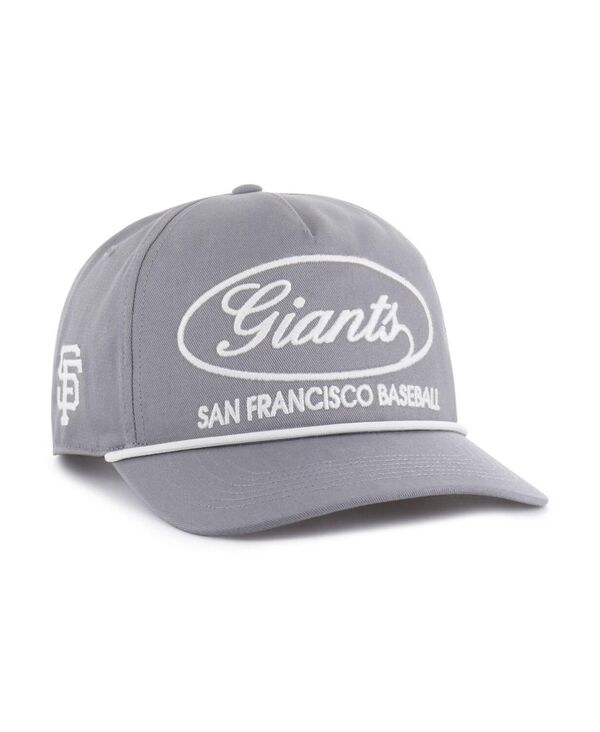 47 ブランド メンズ アクセサリー 帽子 '47 Brand Men's Gray San Francisco Giants Foundational Hit...