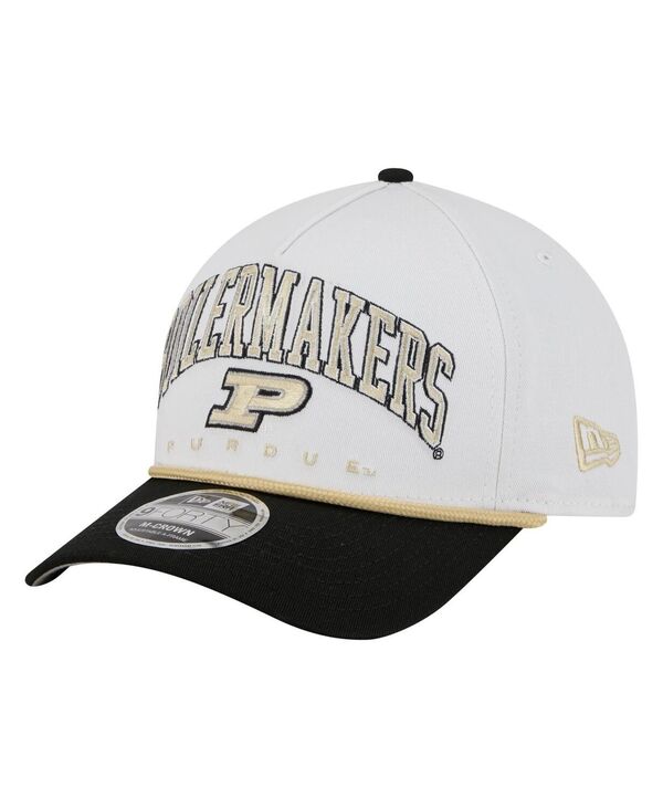 ˥塼  ꡼ ˹ New Era Men's White/Black Purdue Boilermakers Arch Two-Tone ...