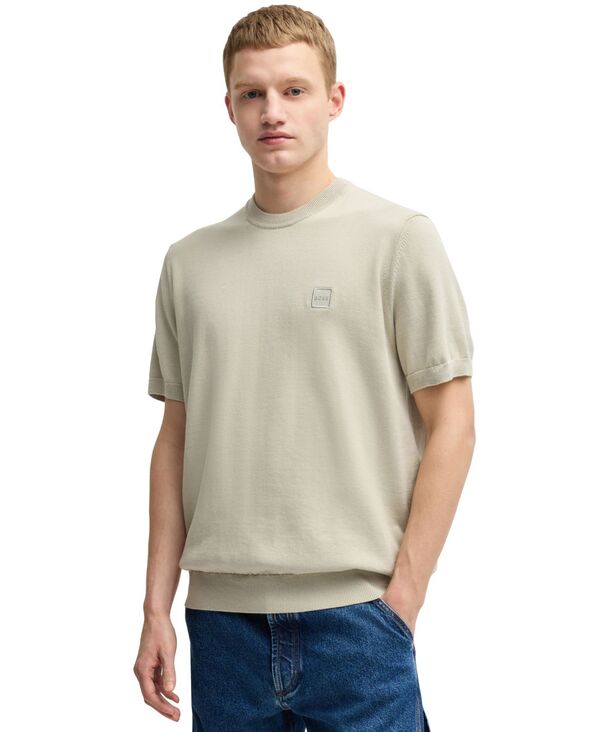 ヒューゴボス メンズ アウター ニッ