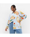 【送料無料】 シティーシック レディース シャツ トップス Plus Size Refined Beauty Shirt Refined beauty