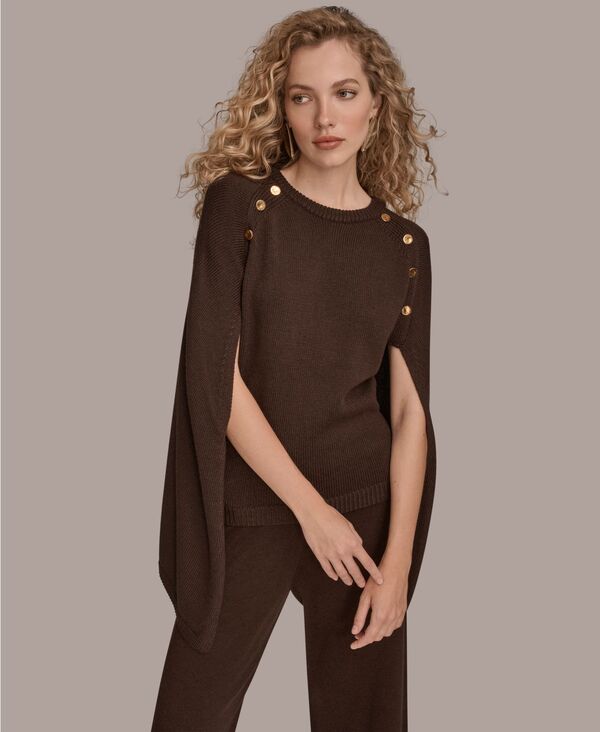 ダナ キャラン ニューヨーク レディース アウター ニット・セーター ノースリーブ Donna Karan New Yor..