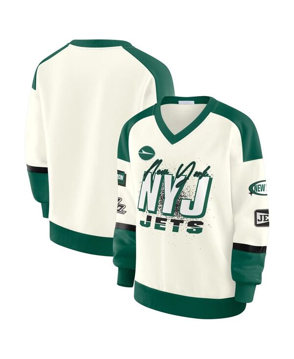 ウェア バイ エリン アンドルーズ レディース アウター パーカー・スウェット Vネック スウェット シャ..