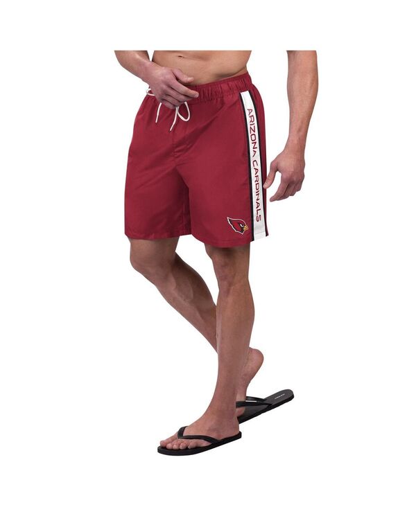 【送料無料】 カール バンクス メンズ ハーフパンツ・ショーツ 水着 Men's Cardinal Arizona Cardinals Streamline Volley Swim Shorts Cardinal