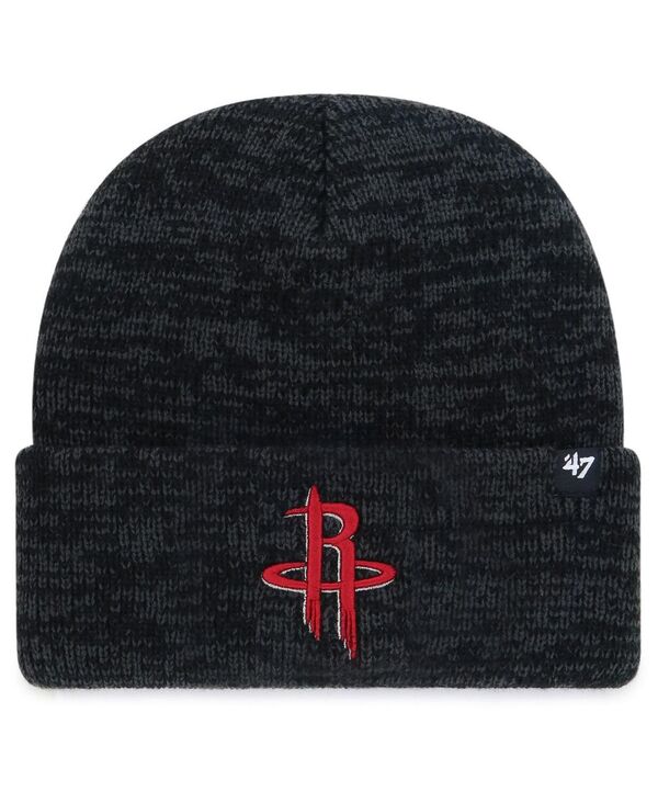47 ブランド メンズ アクセサリー 帽子 ニット '47 Brand Men's '47 Black Houston Rockets Brain Freeze...