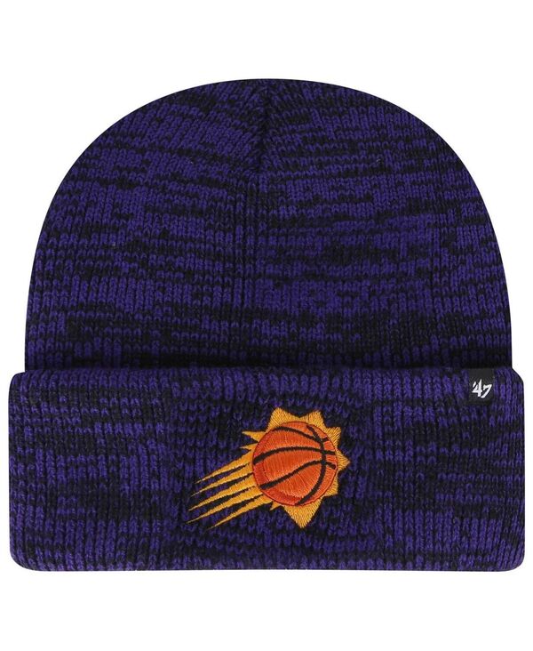 47 ブランド メンズ アクセサリー 帽子 ニット '47 Brand Men's Purple Phoenix Suns Brain Freeze Cuffe...