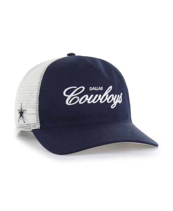 47 ブランド メンズ アクセサリー 帽子 '47 Brand Men'sNavy Dallas Cowboys Foundation Trucker Hitc...