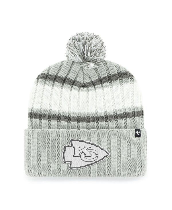 47 ブランド メンズ アクセサリー 帽子 ニット '47 Brand Men'sGray Kansas City Chiefs Domestic Platea...