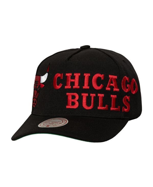 ߥå&ͥ  ꡼ ˹  Mitchell & Ness Men'sBlack Chicago Bulls Busted Logo W...