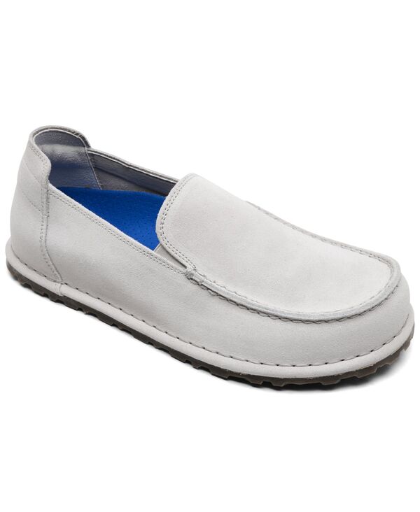 ビルケンシュトック レディース シューズ スニーカー スエード レザー Birkenstock Women's Utti Suede Leather Moccasin Casual Sneakers from Finish Line Antique White ホワイト