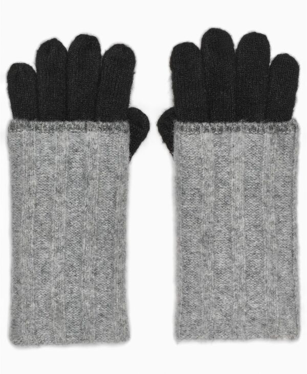 カルバンクライン レディース アクセサリー 手袋 パッチワーク ニット Calvin Klein Patchwork Knit Gl..