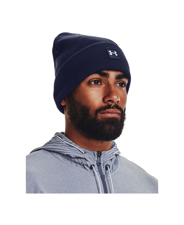 アンダーアーマー メンズ アクセサリー 帽子 Under Armour Men's Halftime Beanie Navy ネイビー