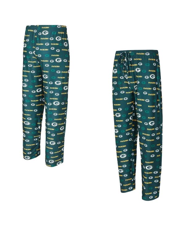 コンセプツ スポーツ メンズ ボトムス カジュアルパンツ プリント パンツ Concepts Sport Men's greenBay Packers Mosaic All Over Print Pants Green グリーン