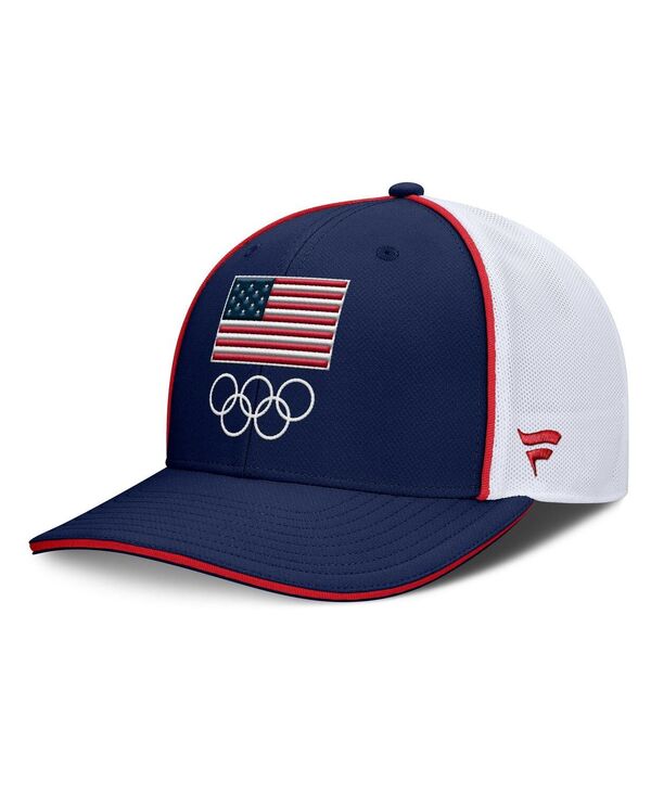 ファナティクス メンズ アクセサリー 帽子 Fanatics Men's Navy Team USA Contest Adjustable Hat Navy ネ...