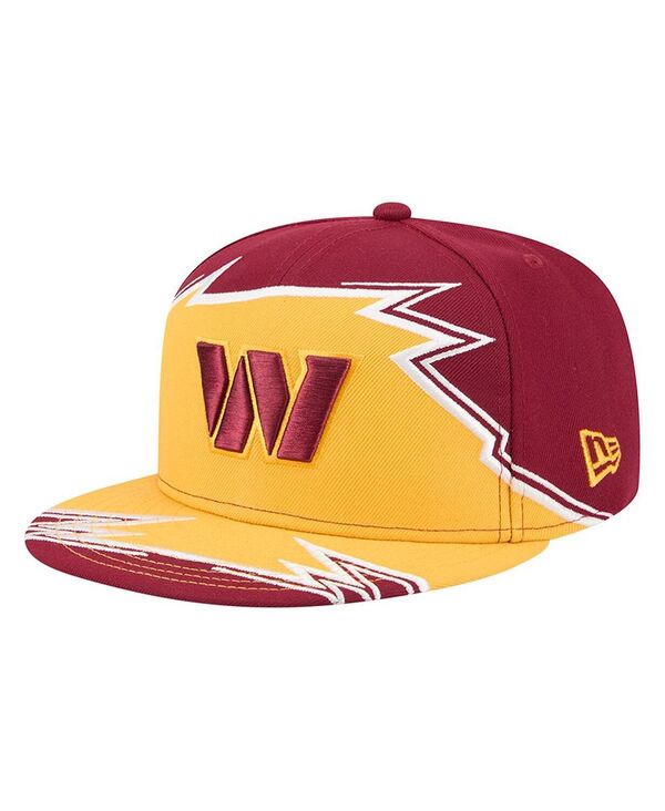 ˥塼  ꡼ ˹ New Era Men's Burgundy/Gold Washington Commanders Break 59FI...