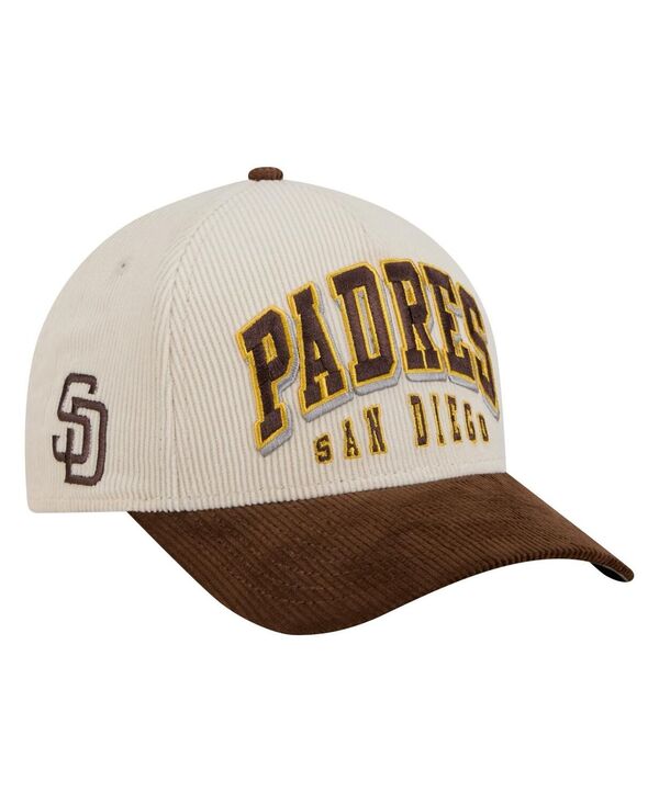 ˥塼  ꡼ ˹ ǥ New Era Men's Cream/Brown San Diego Padres Sided Cord...