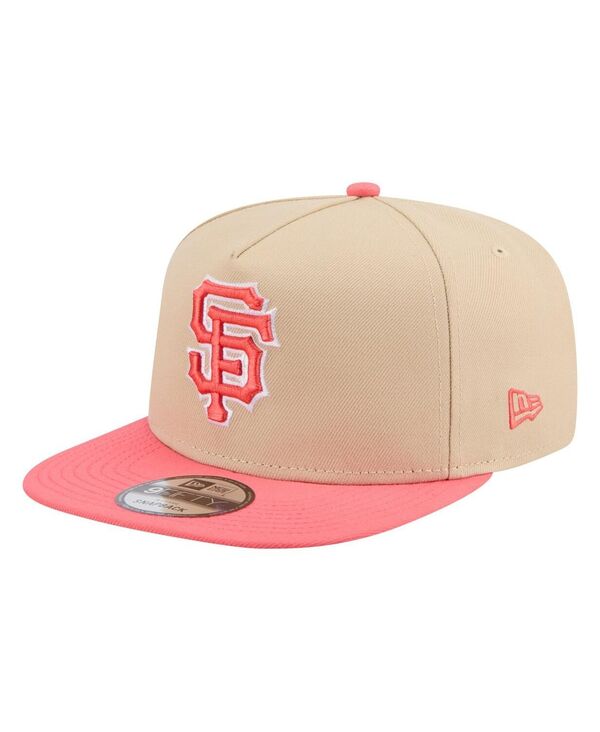 ˥塼  ꡼ ˹ New Era Men's Light Beige/Coral San Francisco Giants Color P...