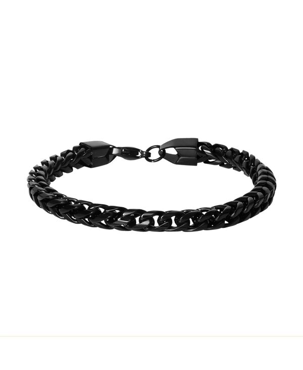 ラッキーブランド レディース アクセサリー ブレスレット・バングル・アンクレット Lucky Brand Black 6MM Spiga Chain Bracelet - 8.75'' Chain Gunmetal ガンメタル