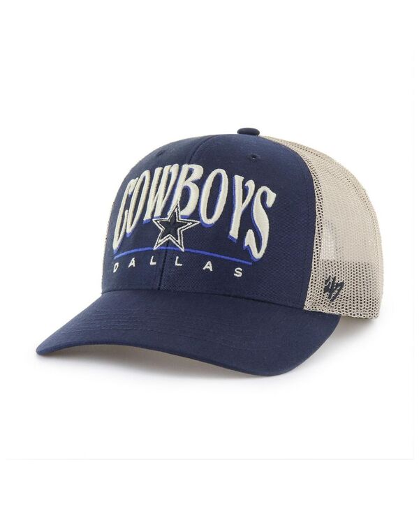 47 ֥  ꡼ ˹ '47 Brand Men's Navy/Natural Dallas Cowboys Arid Adjustabl...