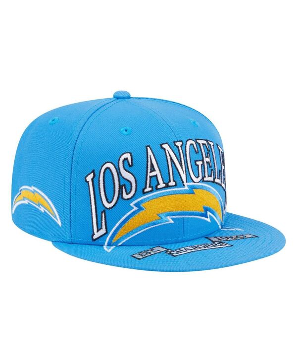 ニューエラ メンズ アクセサリー 帽子 New Era Men's Powder Blue Los Angeles Chargers Oversized 59F...