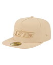 ニューエラ メンズ アクセサリー 帽子 New Era Men's Beige New York Jets Color Pack A-Frame 59FIFTY...