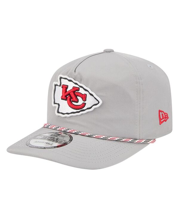 ˥塼  ꡼ ˹ New Era Men's Gray Kansas City Chiefs Rope 19TWENTY Hat Gray...