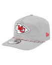 ニューエラ メンズ アクセサリー 帽子 New Era Men's Gray Kansas City Chiefs Rope 19TWENTY Hat Gray...