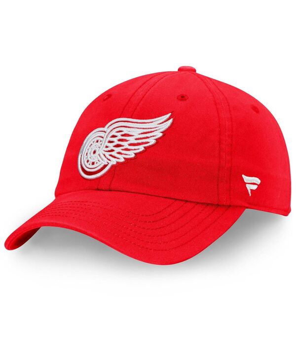 ファナティクス メンズ アクセサリー 帽子 ロゴ Fanatics Men's Red Detroit Red Wings Core Primary Logo ...