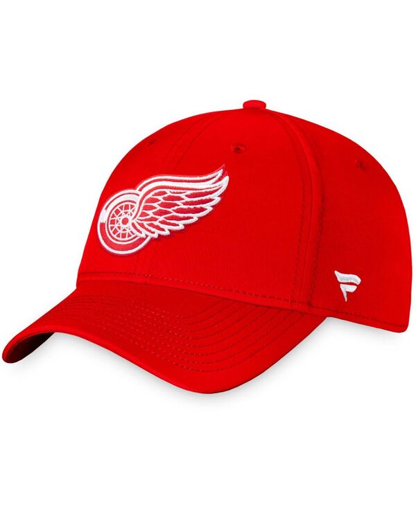 ファナティクス メンズ アクセサリー 帽子 ロゴ Fanatics Men's Red Detroit Red Wings Core Primary Logo ...