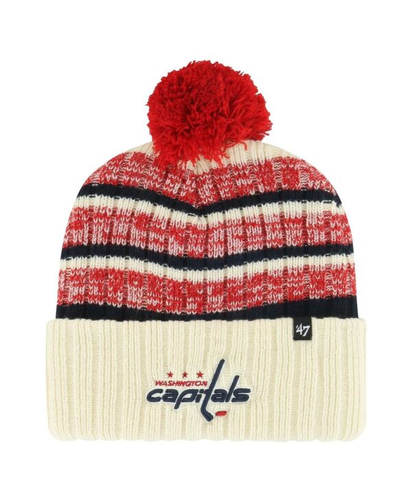 47 ブランド メンズ アクセサリー 帽子 キャップ ニット '47 Brand Men's Cream Washington Capitals Tavern ...