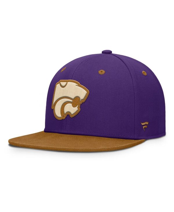 ファナティクス メンズ アクセサリー 帽子 Fanatics Men's Purple/Brown Kansas State Wildcats NoBo Fit...