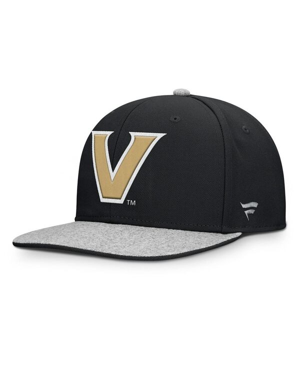ファナティクス メンズ アクセサリー 帽子 Fanatics Men's Black Vanderbilt Commodores Loden Snapback ...