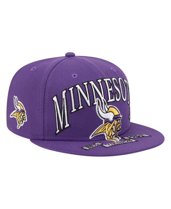 ˥塼  ꡼ ˹ New Era Men's Purple Minnesota Vikings Oversized 59FIFTY Fit...