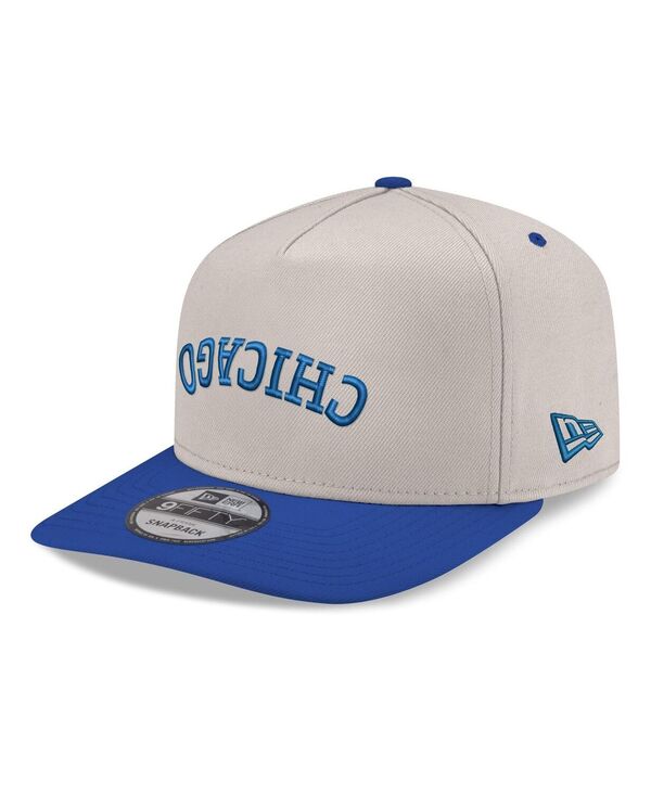 ニューエラ メンズ アクセサリー 帽子 ダウン New Era Men's Cream/Royal Chicago Cubs Upside Down City ...