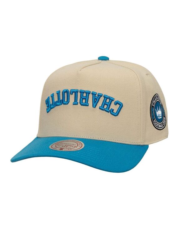 ߥå&ͥ  ꡼ ˹  Mitchell & Ness Men's Cream/Blue Charlotte FC Upside ...