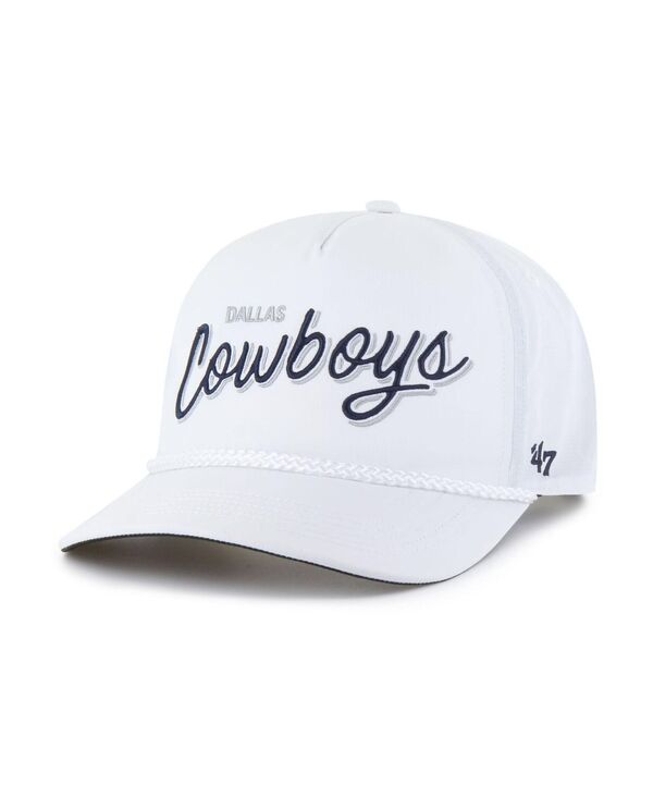 47 ֥  ꡼ ˹ '47 Brand Men's White Dallas Cowboys Brrr Fairway Hitch Ad...