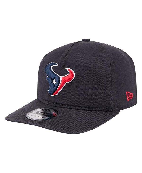 ニューエラ メンズ アクセサリー 帽子 New Era Men's Navy Houston Texans Team 19TWENTY Adjustable H...