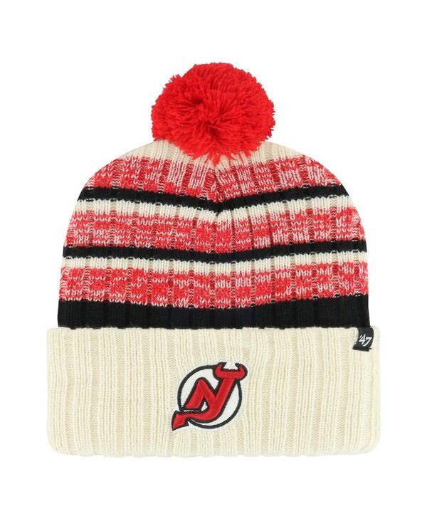 47 ブランド メンズ アクセサリー 帽子 ニット ジャージー '47 Brand Men's Cream New Jersey Devils Tavern C...