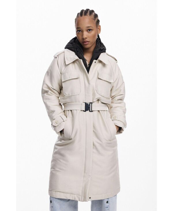 ReVida ŷԾŹ㤨֥ǥ ǥ  㥱åȡ֥륾 㥱å Desigual Women's Long waterproof padded jacket Medium beige ١פβǤʤ96,800ߤˤʤޤ