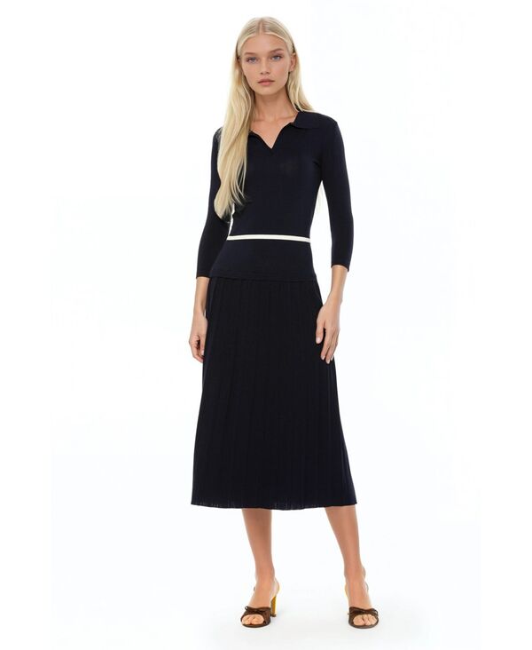 アレクシアアドマー レディース トップス ワンピース Alexia Admor Women's Sable Dress Navy ネイビー